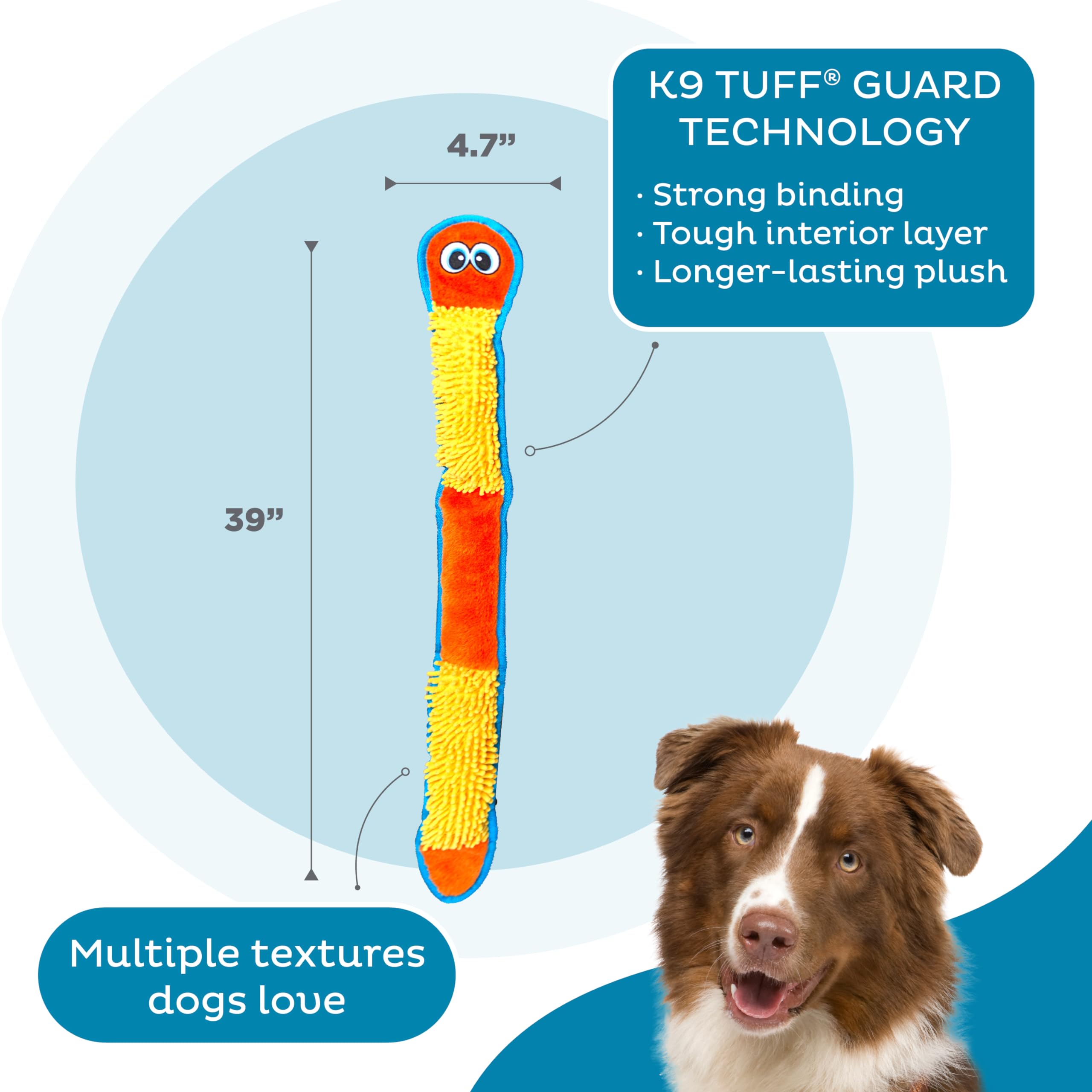 Amazon.com: Outward Hound Durablez X-Large Nubby Snake